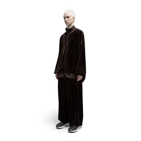 FUMITO GANRYU Kimono Track Jk - Brown