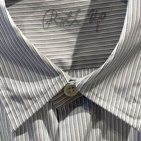 PORTER CLASSIC ROLL UP STRIPE SHIRT