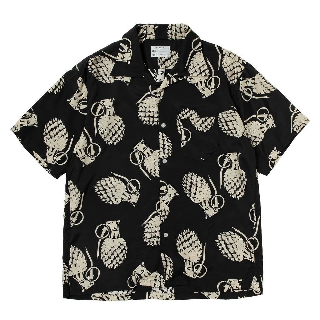 NEXUSVII. GRENADE オープンカラーシャツ NEXUSVII. HAWAIIAN SHIRT GRENADE | MAROON