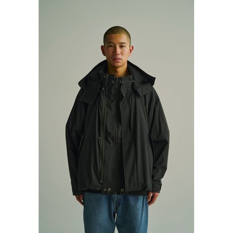 Poliquant THE DEFORMED CHANGING LENGTH OVER HOODED COAT / JACKET 2602012
