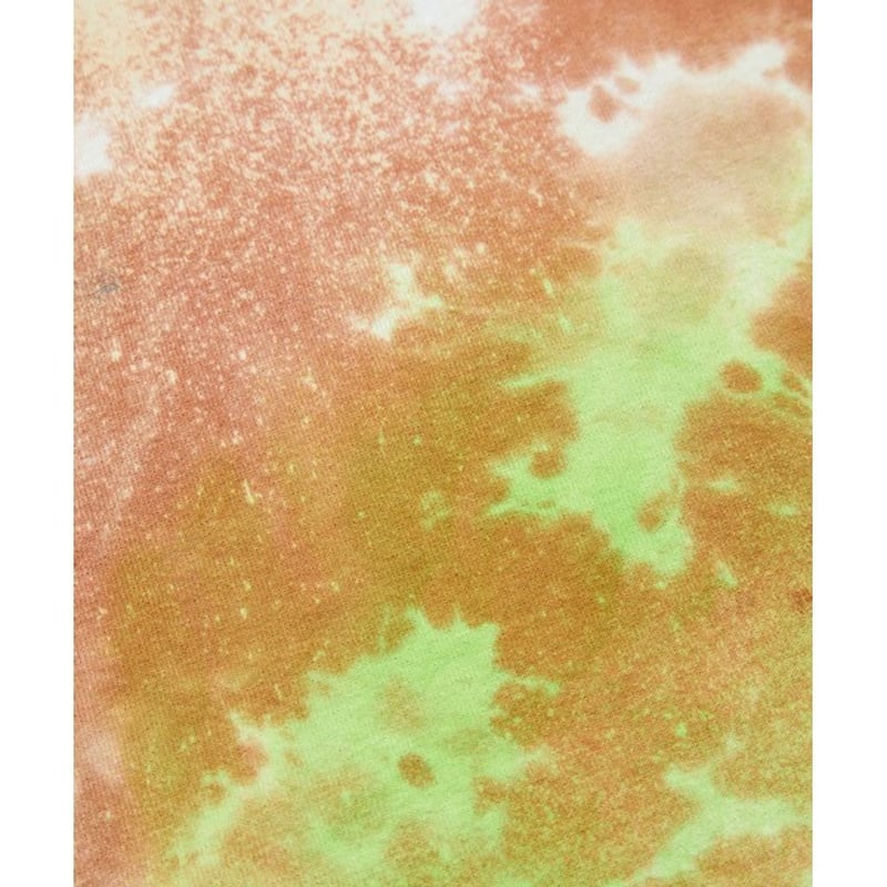 BAL YUKIDYE ロゴ タイダイ 長袖Tシャツ 2 BAL LOGO TIE DYE LS TEE by YUKIDYE | MAROON