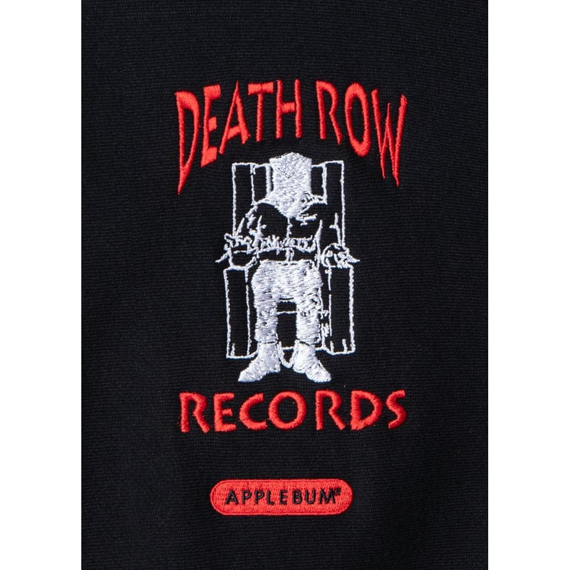 APPLEBUM DEATH ROW RECORDS SWEAT HOODIE | MAROON