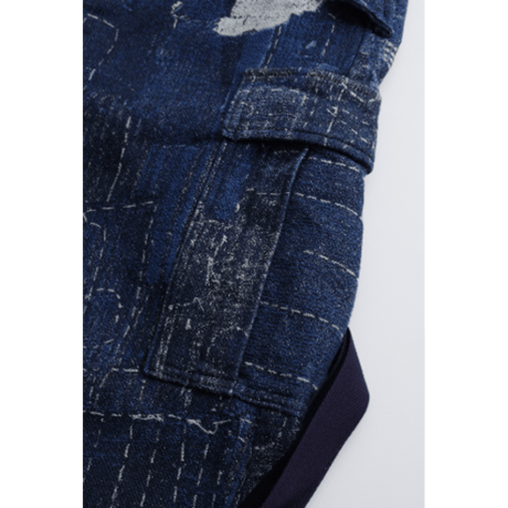 【予約商品】FDMTL FA26PN51JR  BORO JACQUARD CARGO PANTS RINSE