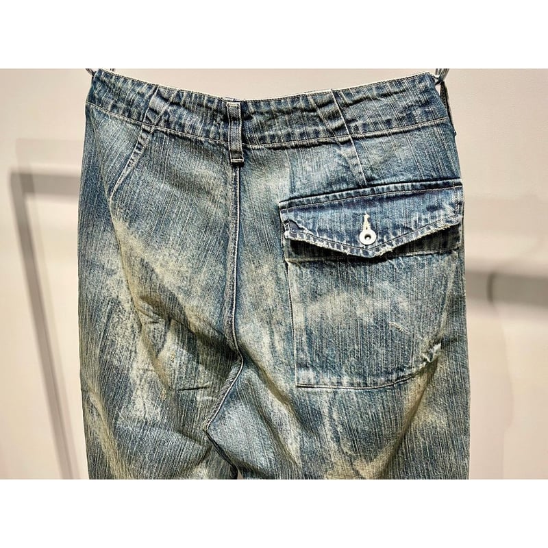 PORTER CLASSIC STEINBECK DENIM POCKET PANTS VIN