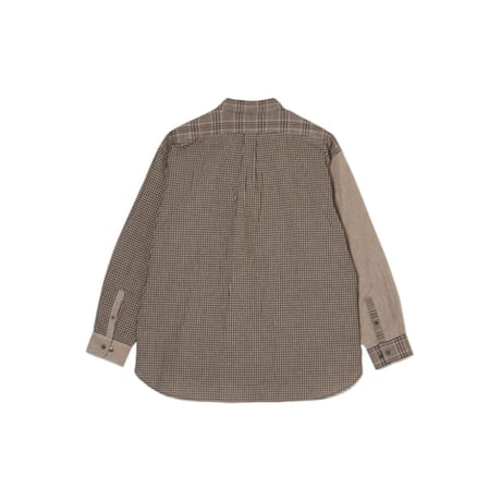 SUGARHILL CS LINEN BIG SHIRT CRAZY PATTERN