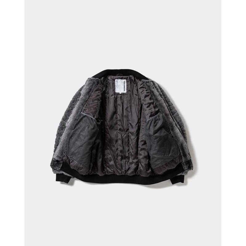 TIGHTBOOTH T QUILT FUR MA-1 | MAROON