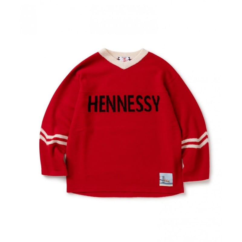 トップス SON OF THE CHEESE Henny Football Sweater SON OF THE CHEESE HENNY FOOTBALL SWEATER | MAR