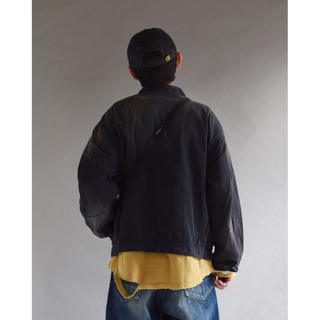 ANACHRONORM TIMEWORN WORK JACKET AN404 | MAROON