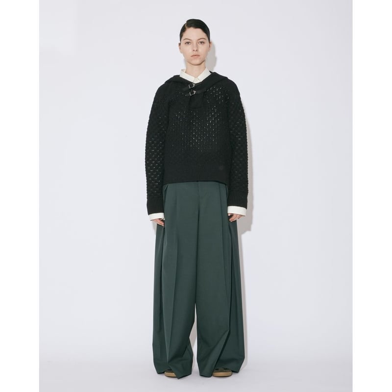 beautiful peopletropical wool mohair three tuck 