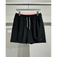 POLO RALPH LAUREN 5.5インチ トラベラー スイム トランク BLACK