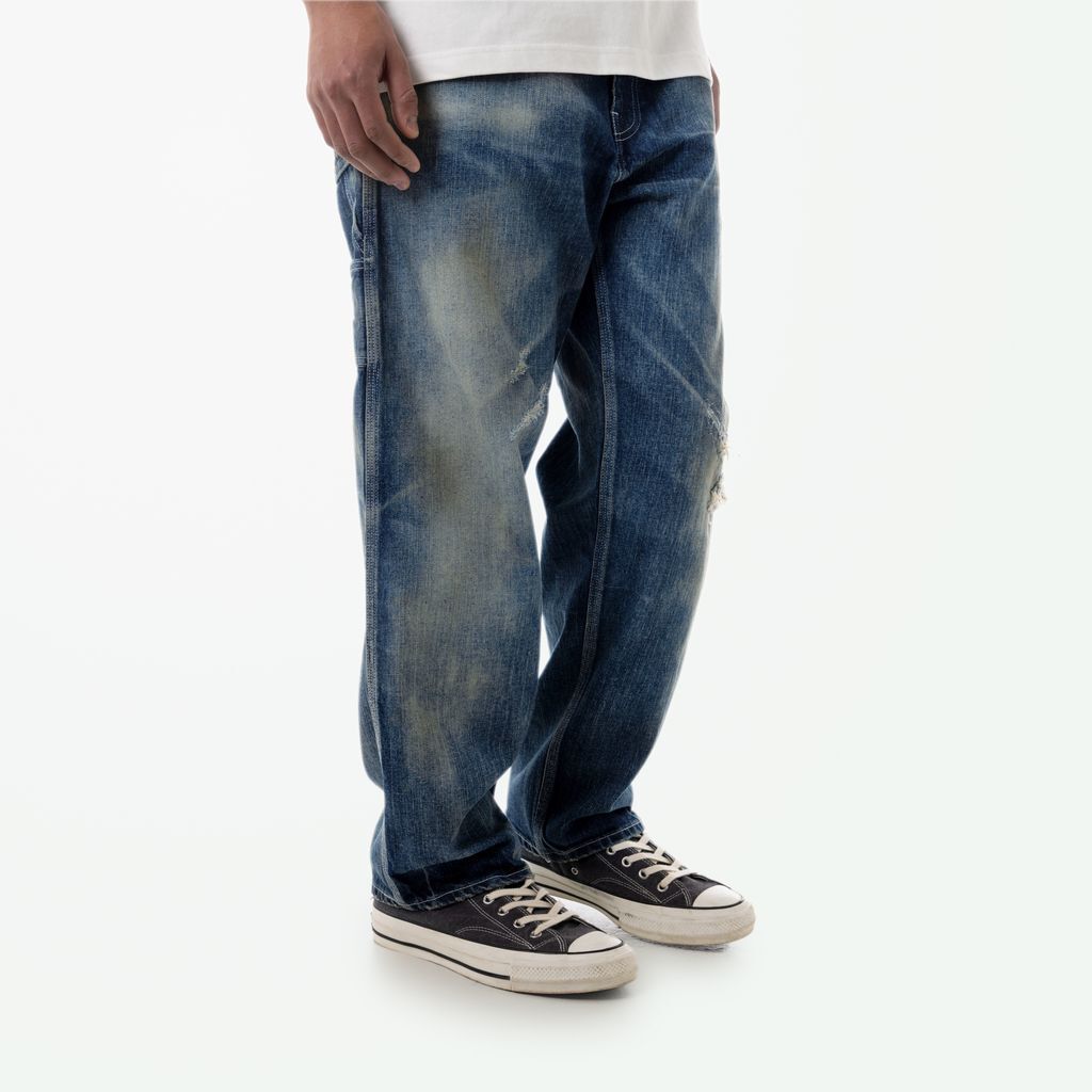 パンツ MADNESS MUDDY DEINM PAINTER PANTS. M2 MADNESS MUDDY DEINM PAINTER PANTS. M2 RELAXED | MAROON WEBSTORE