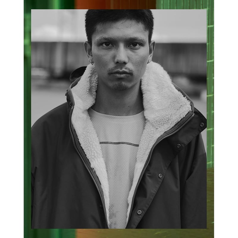 is-ness REVERSIBLE FLEECE JACKET (is-ness×Y(dot is-ness REVERSIBLE FLEECE JACKET (is-ness×Y(dot