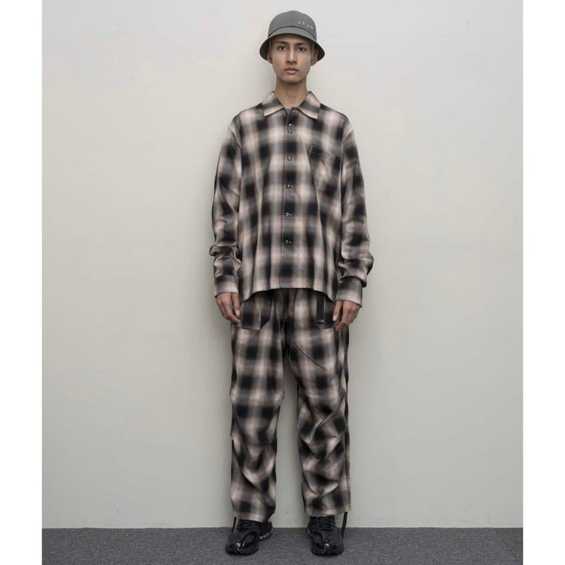 bal wide mountain pant バル　チェック　パンツ ADAM ET ROPÉ HOMME(アダム エ ロペ オム) / 【BAL/バル】PLAID WIDE