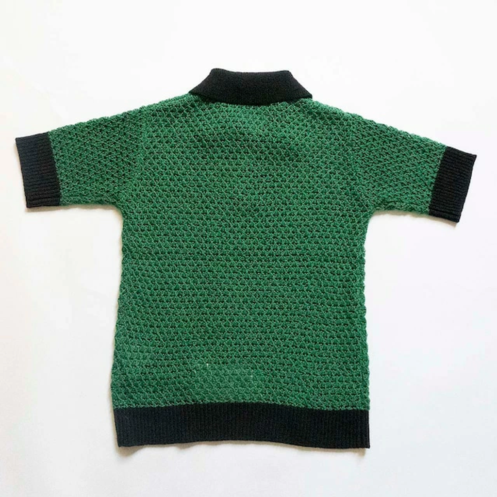 THOMAS MAGPIE collared mesh top トーマス マグパイ シャツ |