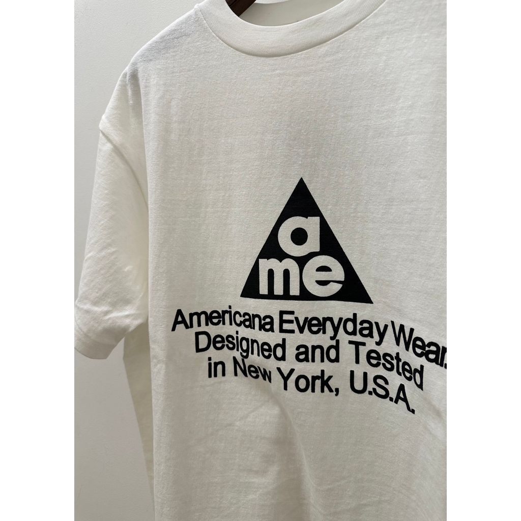 Americana アメリカーナ ame ロゴプリント Tシャツ 25SS BRF Americana アメリカーナ ame ロゴプリント Tシャツ 25SS BRF
