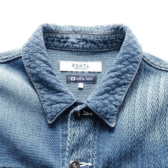 FDMTL PATCHWORK RD JACKET 3YR WASH | MAROON