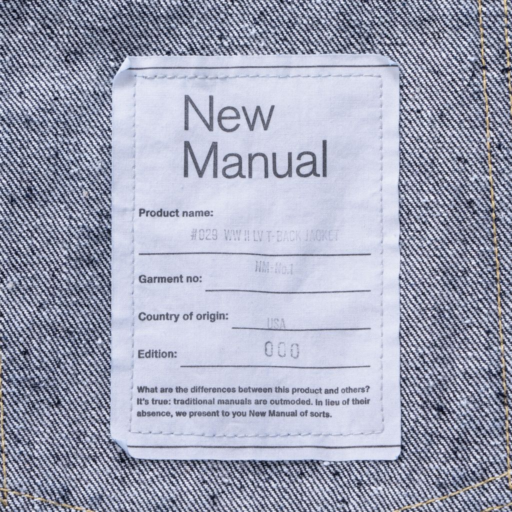 New Manual #29 WWⅡLV T-BACK JACKET | MAROON