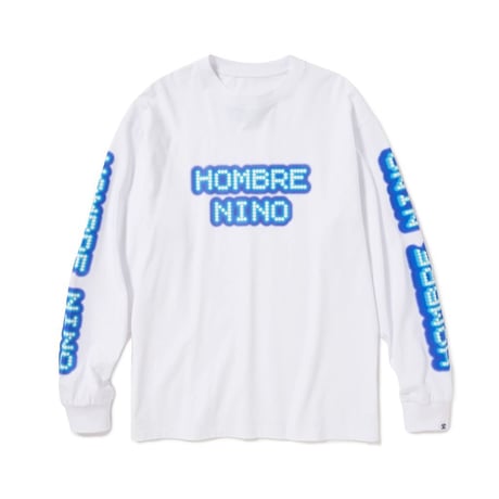 HOMBRENINO L/S PRINT TEE (RETRO)