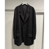 Y's for men WOOL GABARDINE LEFT AND RIGHT CHANGE POCKET JACKET