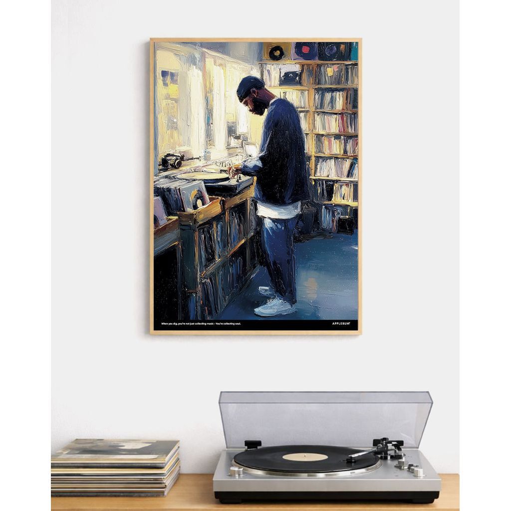 APPLEBUM Digger A1 Poster / 2611020 | MAROON