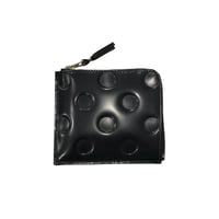 Wallet COMME des GARCONS 【DOTS EMBOSSED】L-ZIP WALLET