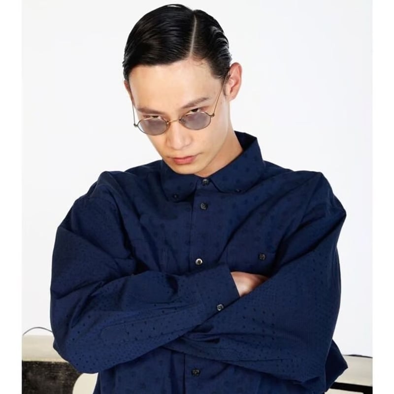 SON OF THE CHEESE M ネイビー 長袖シャツ SON OF THE CHEESE（サノバチーズ）の「【SON OF THE CHEESE