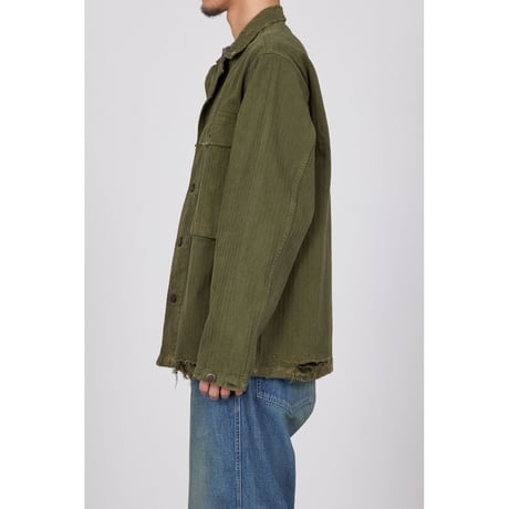 MARKA ORGANIC COTTON HERRINGBONE M-43 JACKET
