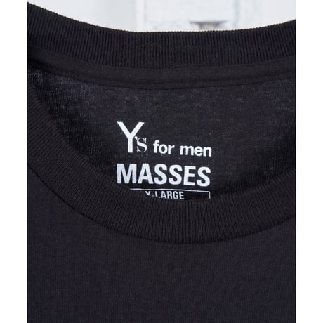 Y's for men × masses ROUND BODY SHORT SLV E / YIN YANG