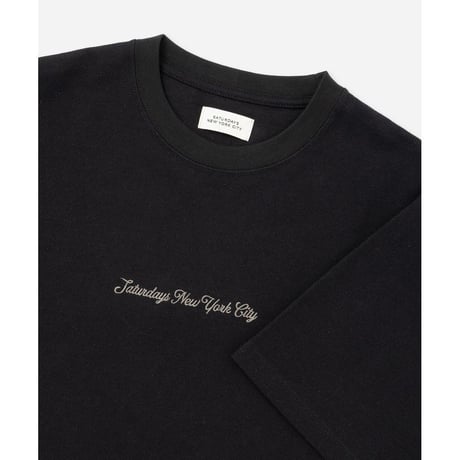 SATURDAYS NEW YORK CITY Pique Logo Standard SS Tee BBM26250