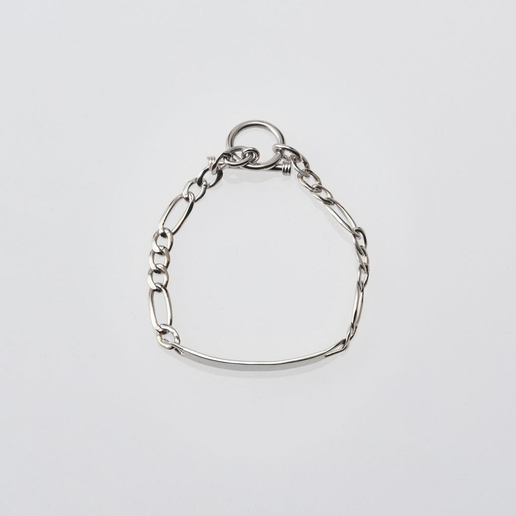 XOLO JEWELRY ID Figaro Link Bracelet 6mm-17cm