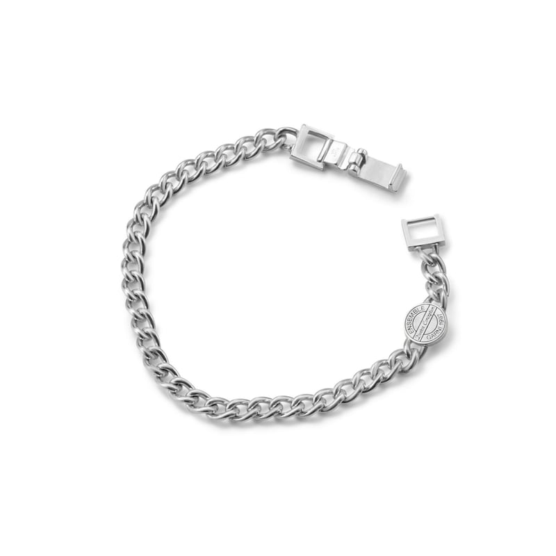 GARNI Engrave Coin Bracelet | MAROON