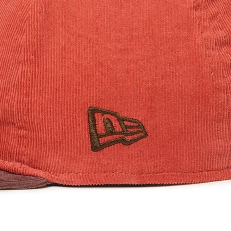NEW ERA RC 9FIFTY Powered by GORO NAKATSUGAWA（MIN-NANO） ニューヨーク・ジャイアンツ コーデュロイ レンガ ブラウンバイザー