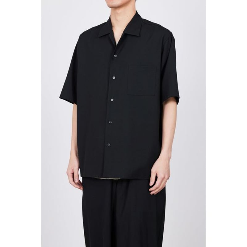 BAL 21SS カレッジ 羊柄オープンカラーシャツ B.C STOCK シャツ レース アソート オープンカラーシャツ メンズ