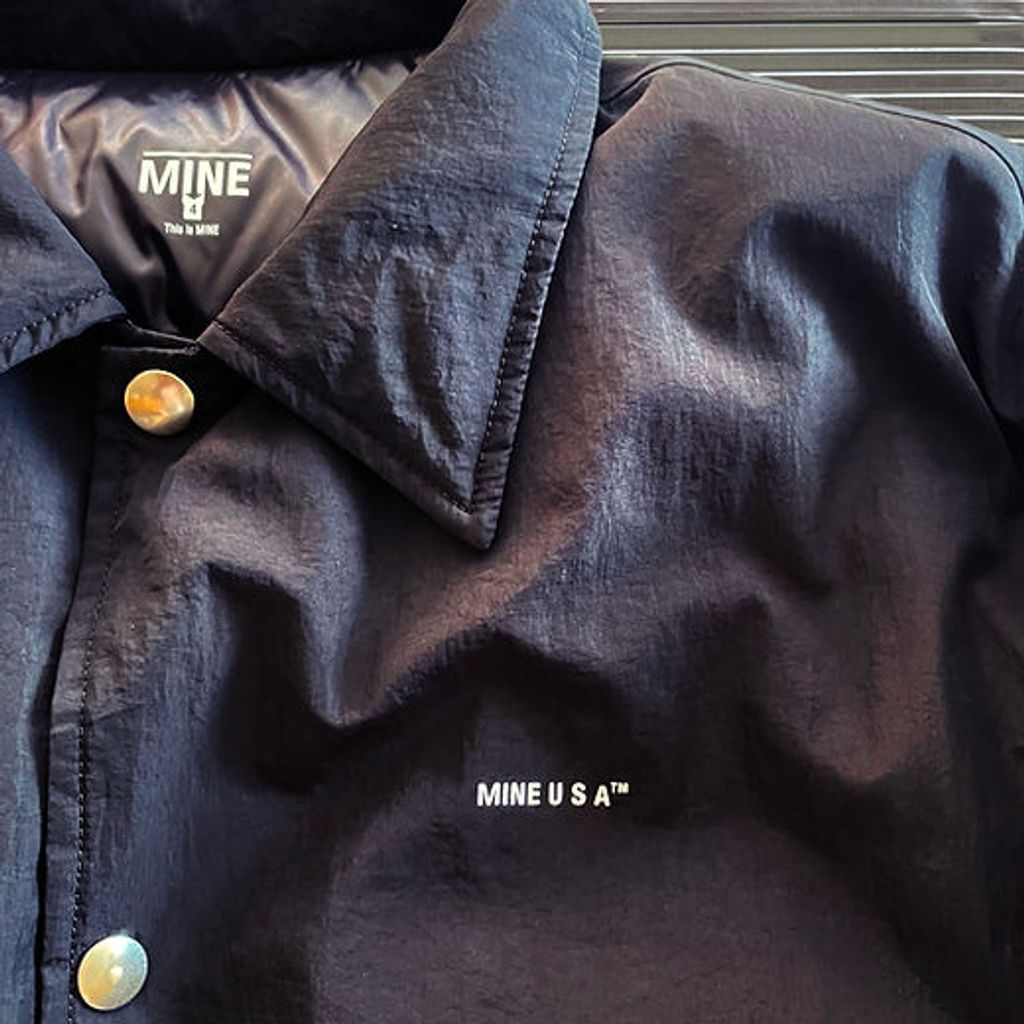 MINE DOWN COACHES JACKET -TAION- | MAROON