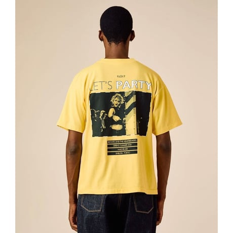 BEDWIN & THE HEARTBREAKERS S/S PRINTED TEE "Lets Party"