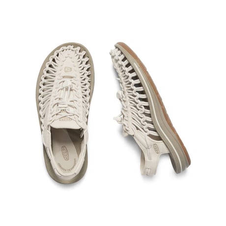 KEEN ウィメンズユニーク(White Cap/Cornstalk)