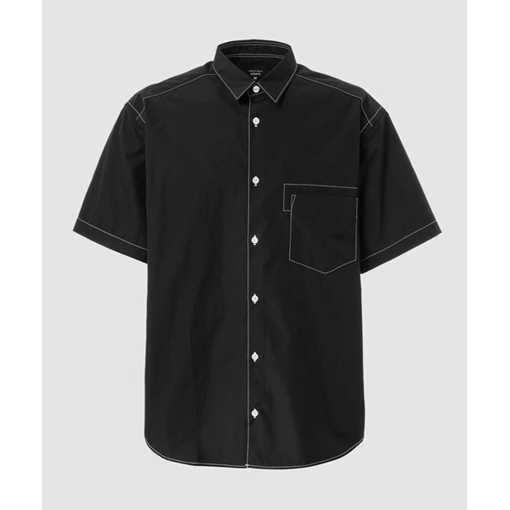 COMME DES GARCONS HOMME TYPEWRITER 半袖シャツ COMME des GARCONS HOMME COTTON TYPEWRITER HALF
