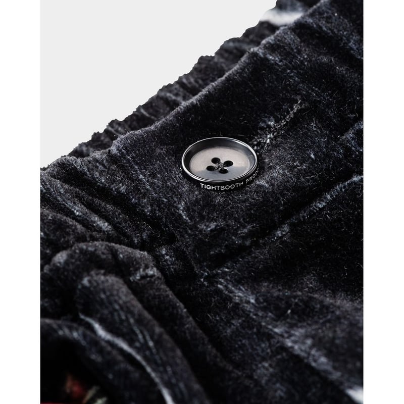 TIGHTBOOTH DOGWOOD VELOUR BALLOON PANTS | MAROON