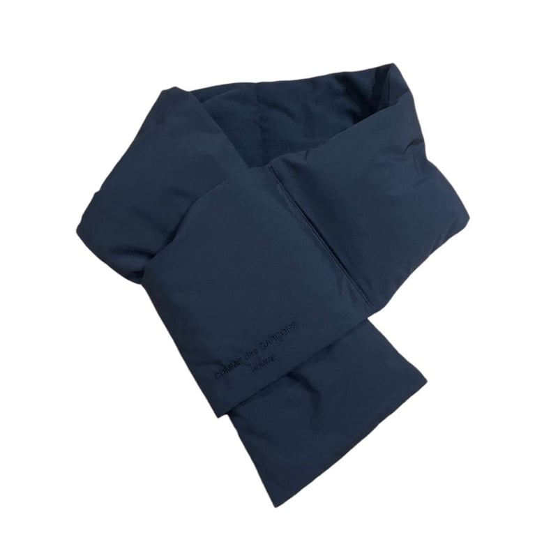 COMME des GARCONS HOMME ナイロン × フリース LOGO マフラー(B COMME des GARCONS HOMME ナイロン × フリース LOGO マフラー(B