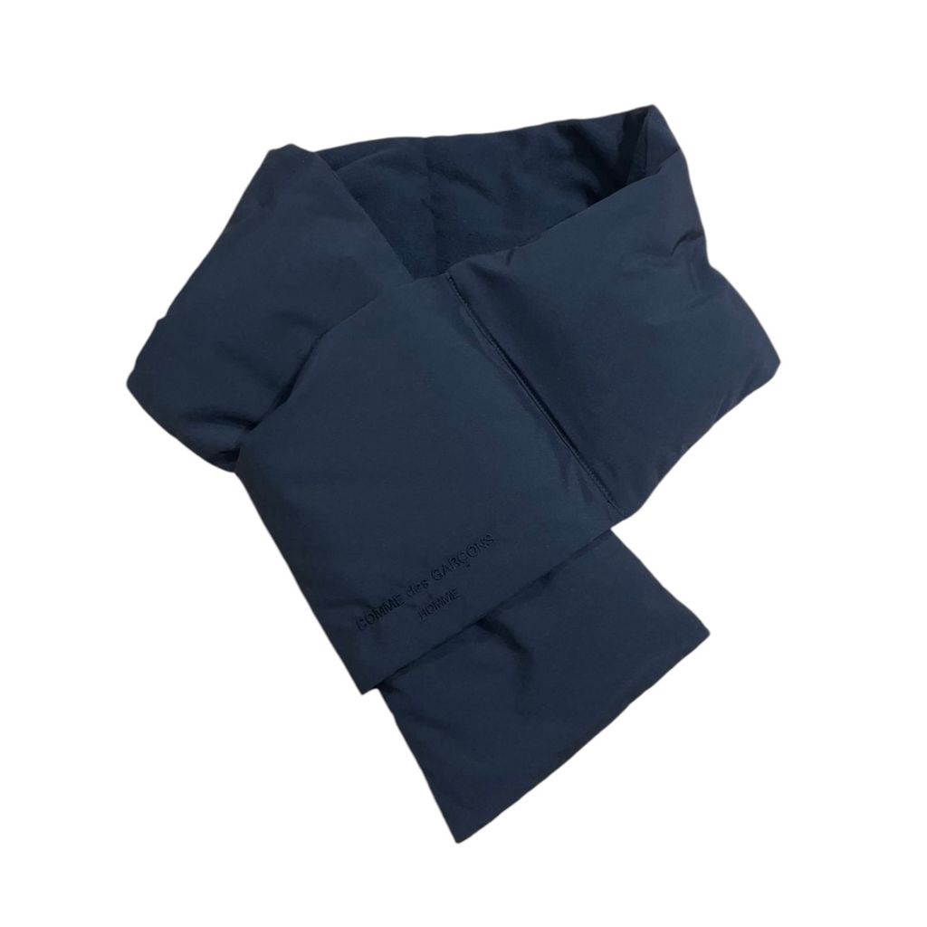 COMME des GARCONS HOMME ナイロン × フリース LOGO マフラー(B COMME des GARCONS HOMME ナイロン × フリース LOGO マフラー(B