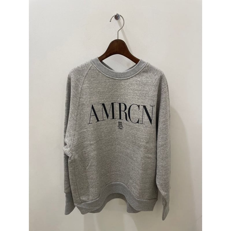 Americana バックジップスウェット