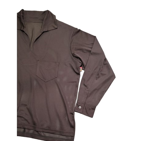 VOO VOO-1279 MESH SKIPPER SHIRTS