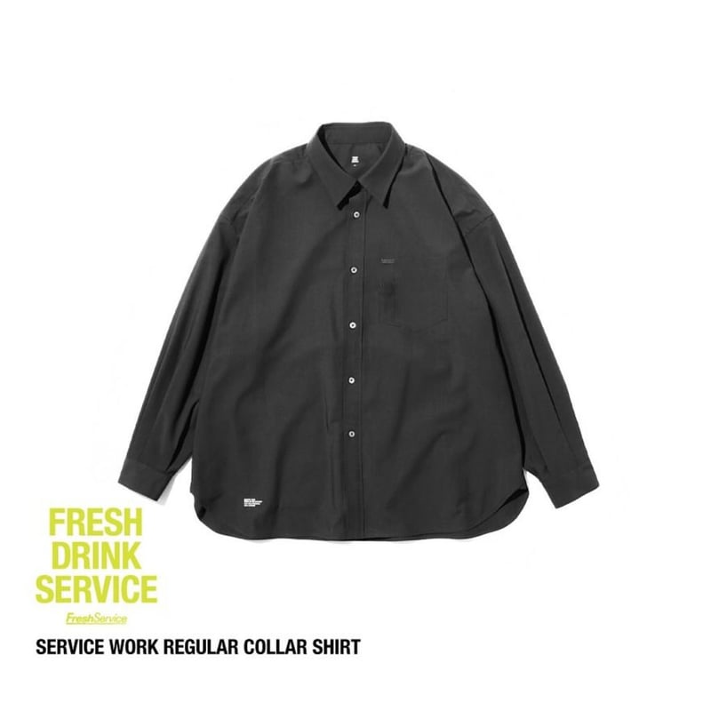 FreshService REGULAR COLLAR SHIRT シャツ FRESH DRINK SERVICE 