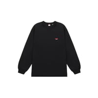 NANGA ECO HYBRID BOX LOGO EMBROIDERY L/S TEE NW2411-1G803
