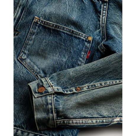 ANACHRONORM  FRONT TUCK DENIM JACKET
