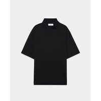 marka 40//1 Organic Cotton High Twisted Pique One Button Tee S/S