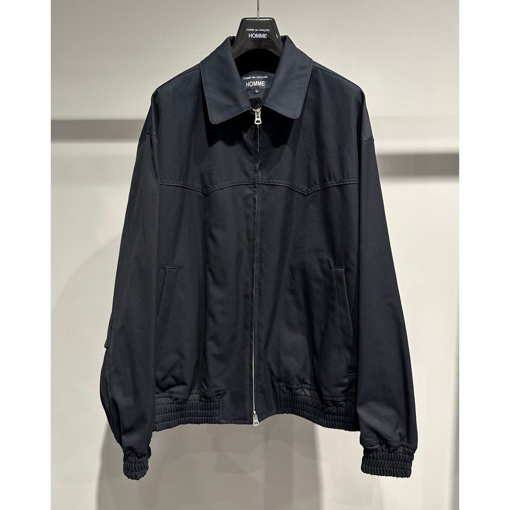 COMME des GARCONS HOMME COTTON YARN-DYED BLOUSO
