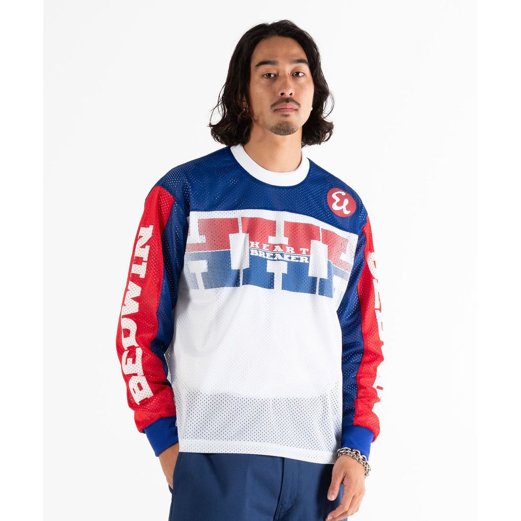 HDMHgreemn　Bedwin & the heartbreakers BEDWIN & THE HEARTBREAKERS L/S MOTOCROSS TEE 