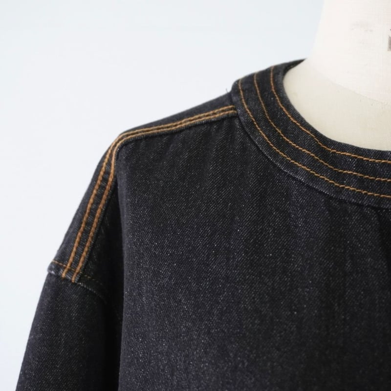 THOMAS MAGPIE denim jacket | MAROON