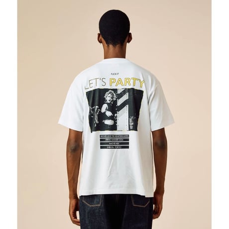 BEDWIN & THE HEARTBREAKERS S/S PRINTED TEE "Lets Party"